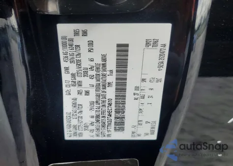 2017 Ford F250 from USA, damaged, VIN 1FT7W2BT4HEC74610